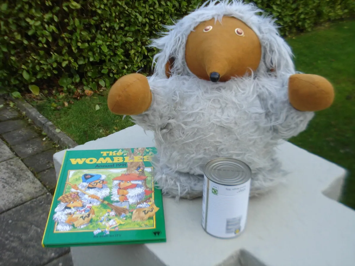 VINTAGE 1970s TV WOMBLE CUDDLY TOY. - Image 1