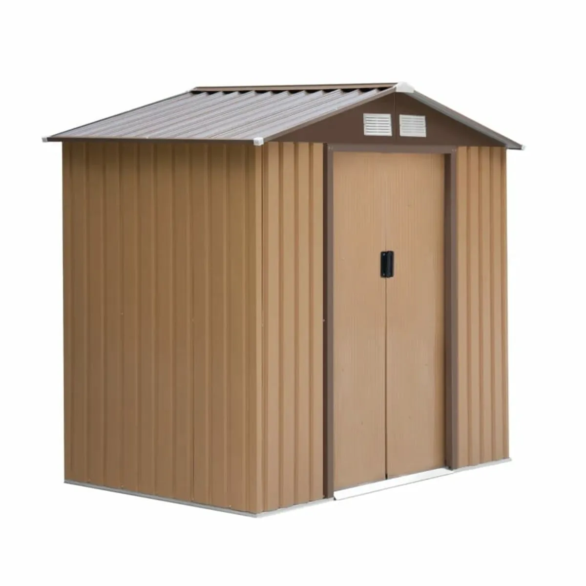 Outdoor Storage Shed, 7ft x 4ft, Large Patio Roofe - Image 1