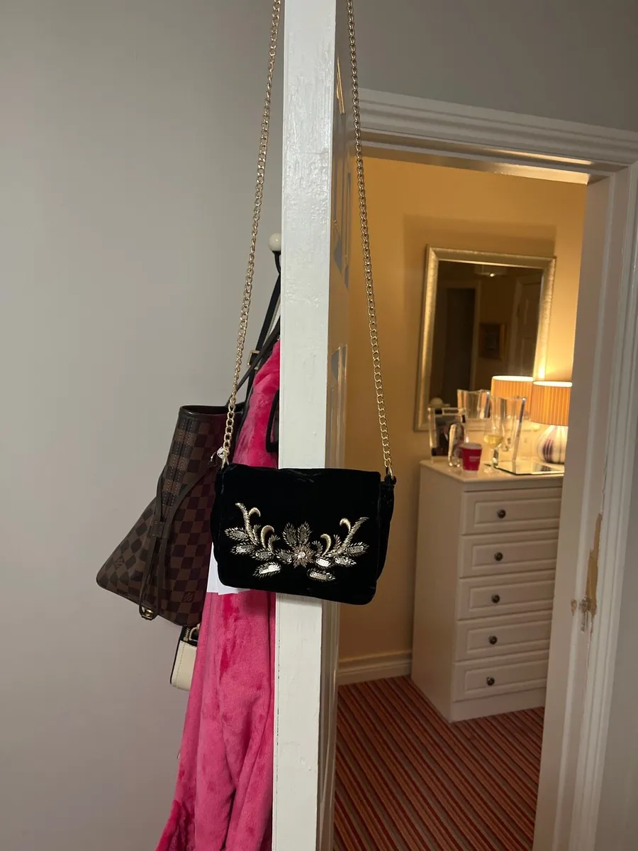 & Other Stories Velvet Bag - Image 3