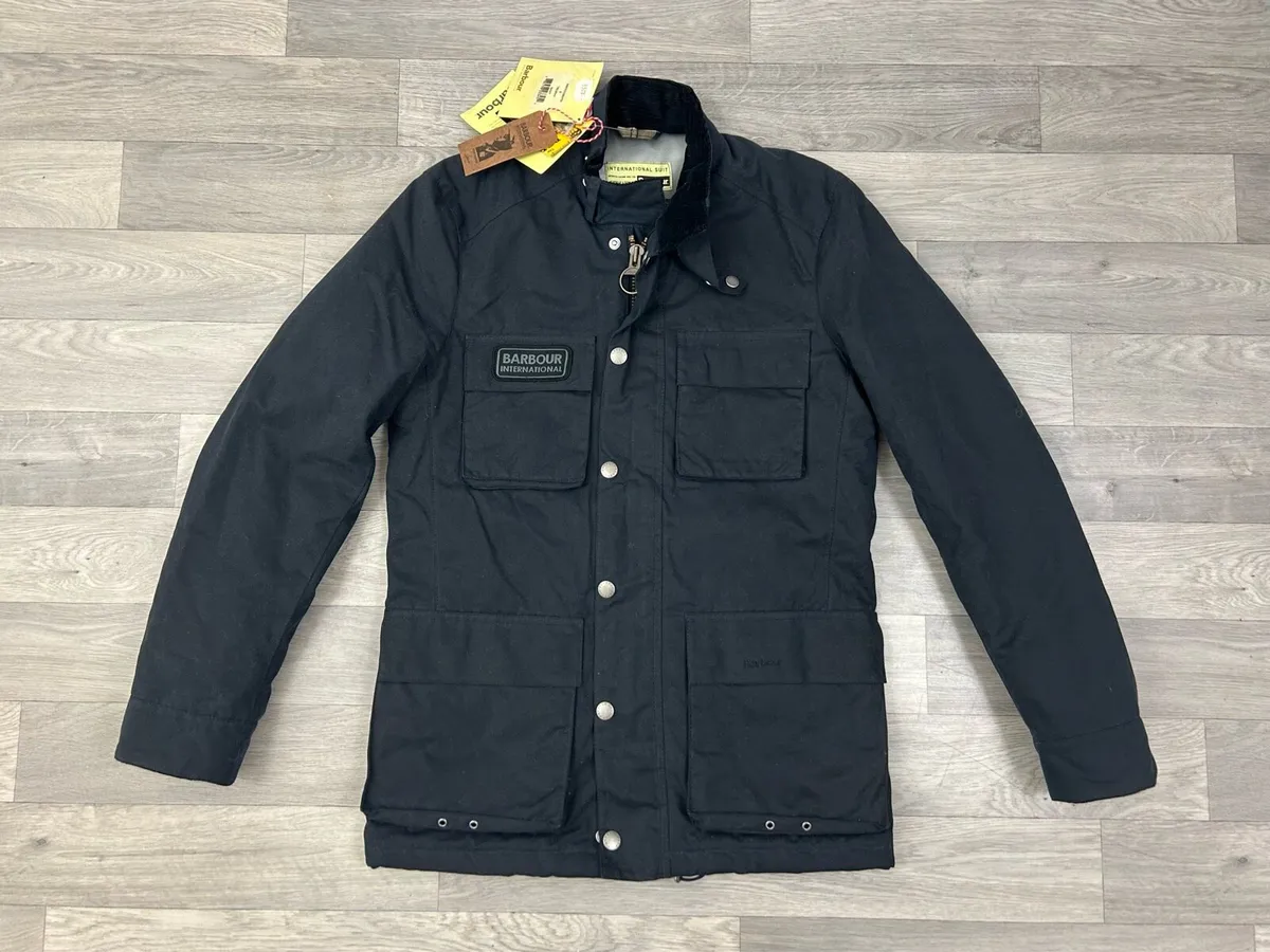 NEW Barbour International Triumph Wax Jacket - Image 1