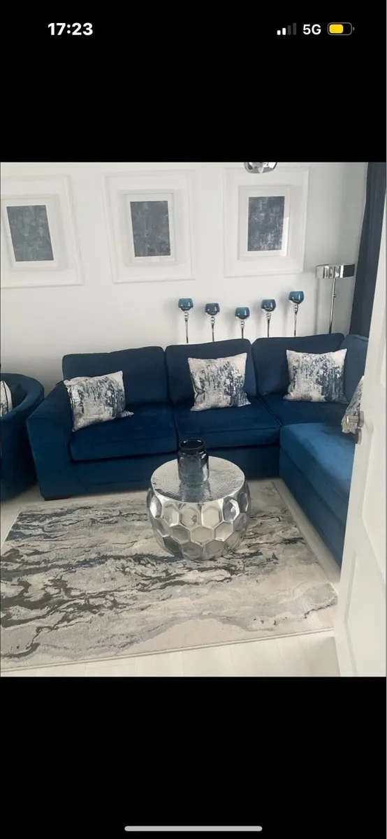 Right hand corner sofa for sale - Image 3