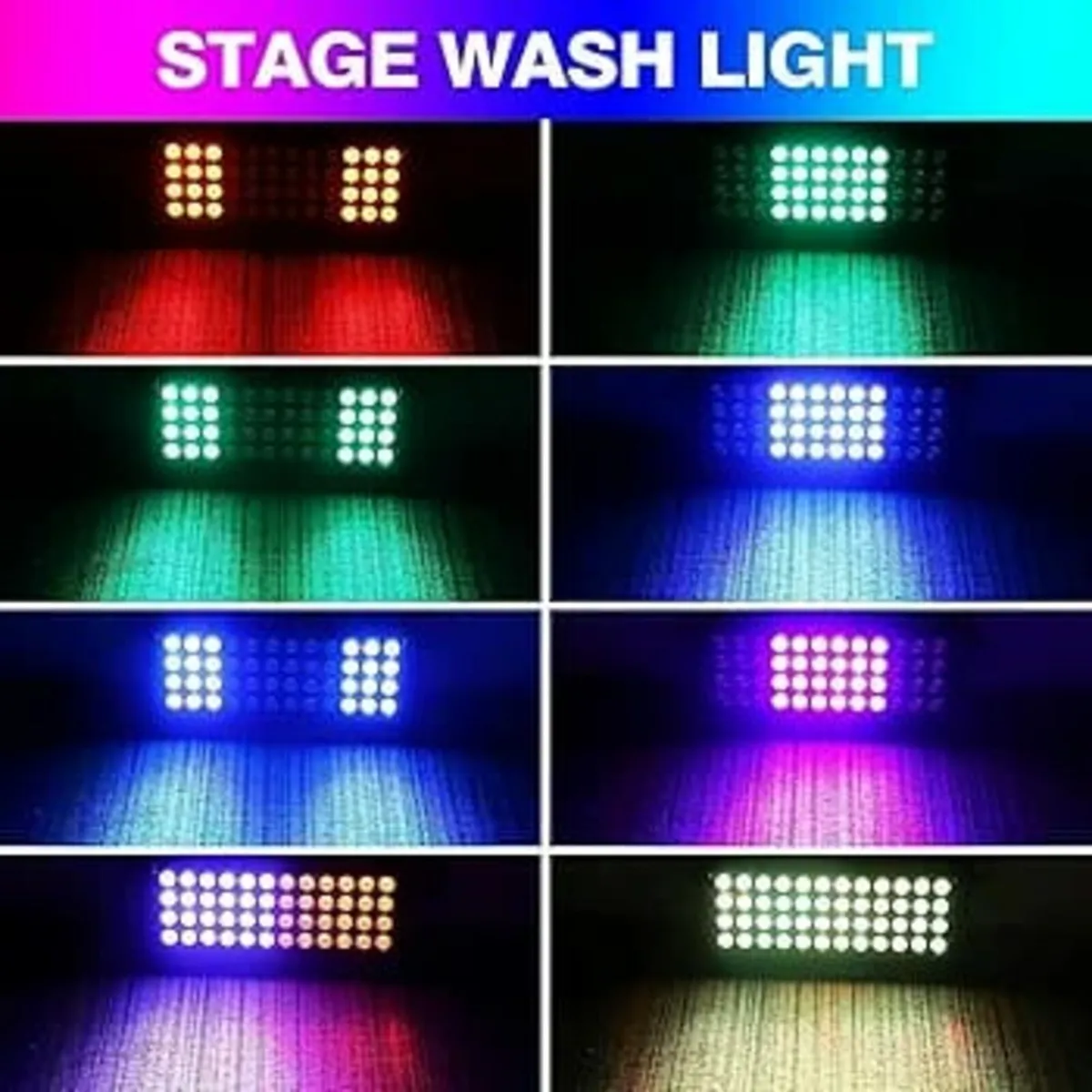 80W RGB Light Bar, 48 LEDs Wall Washer dmx512 Floo - Image 2