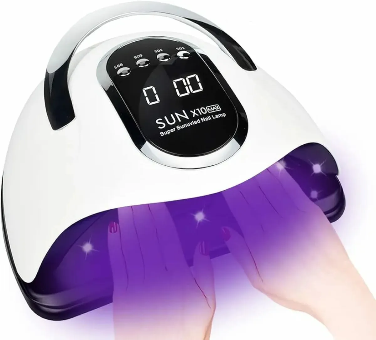 280W UV LED Nail Lamp, Fast Nail Curing Lamps for - Image 1