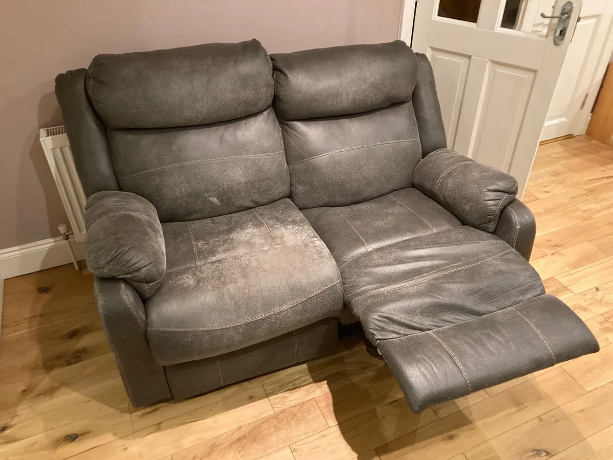 Reclining 2 seater sofa - Image 2