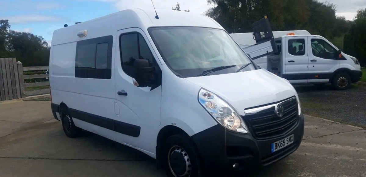 2020 vauxhall movano mwb wellfer van - Image 1