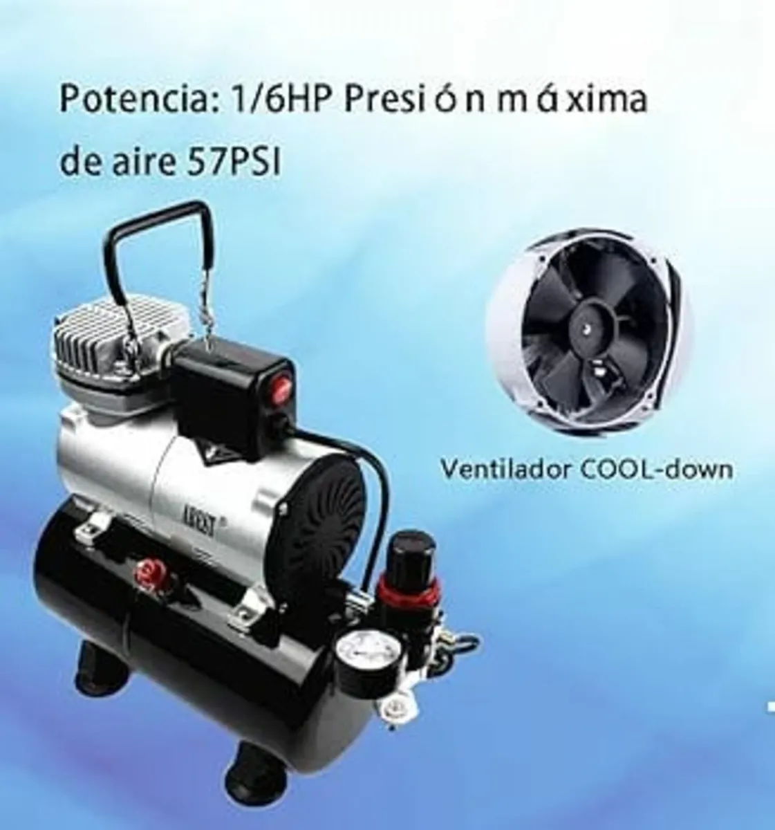 Complete Professional Airbrush Compressor kit Mult - Image 2