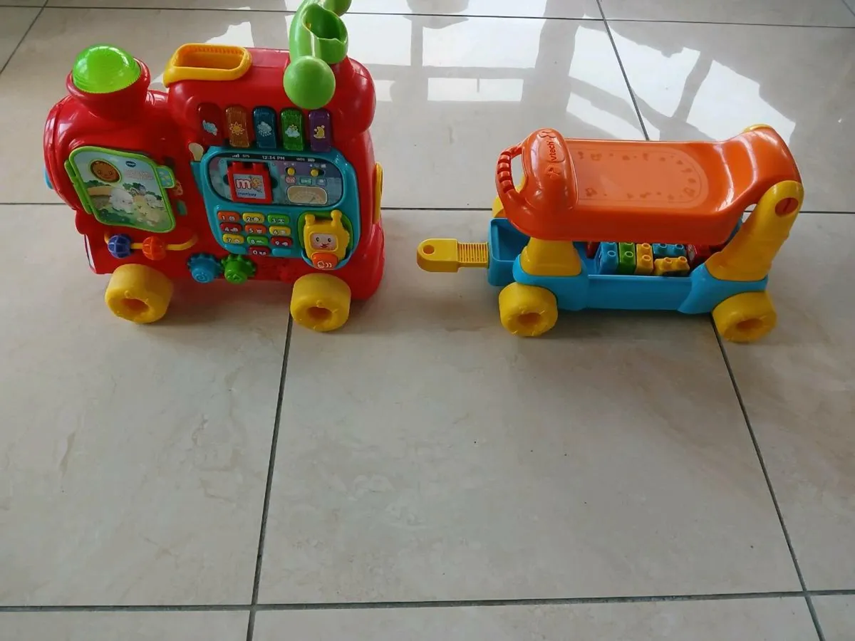 Vtech ABC railway toy. - Image 1