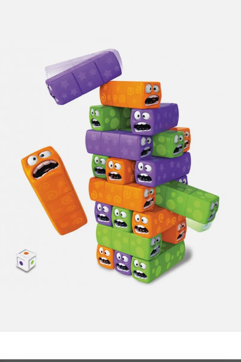Wobbly Worms Childrens Stacking Game - Image 1