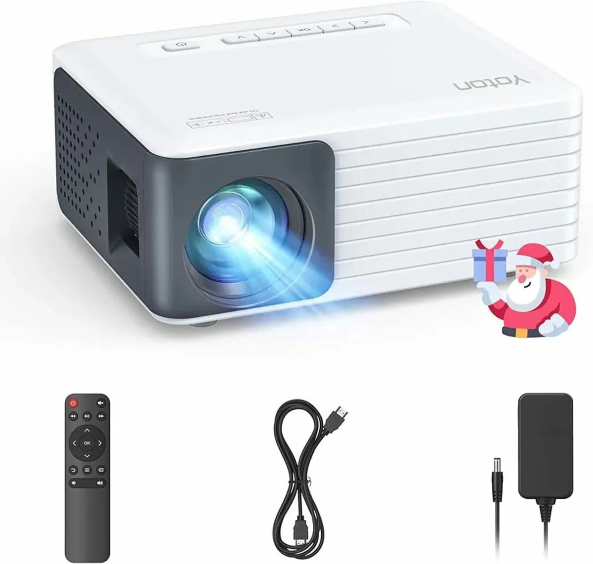 Y3 Mini Projector, Portable Phone Projector 1080P - Image 1