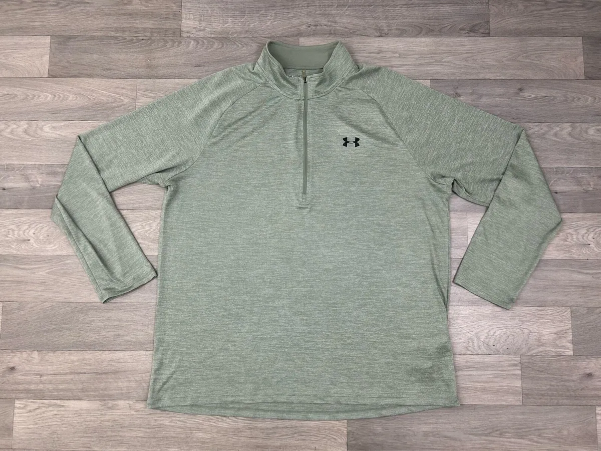 Under Armour Half Zip Golf Jumper Top Mens XXL - Image 1