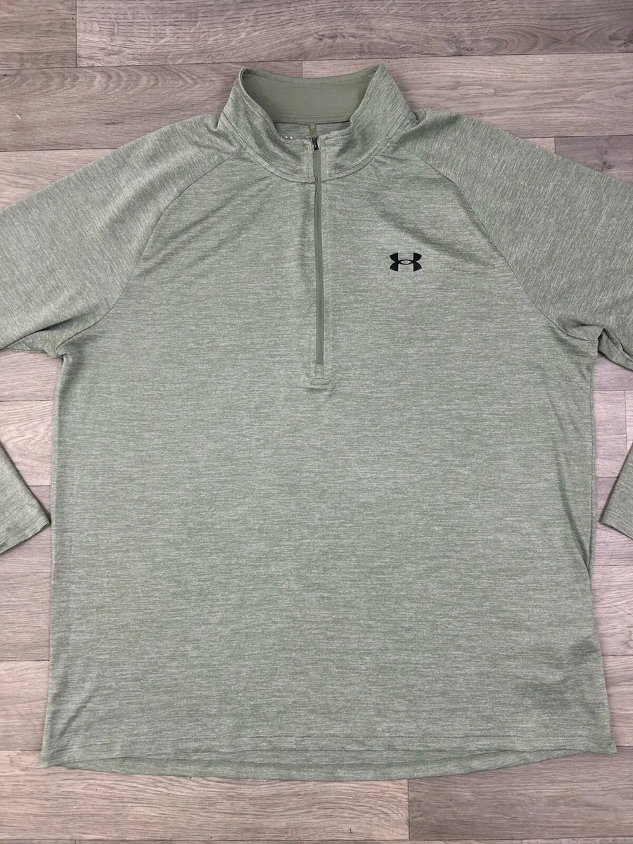 Under Armour Half Zip Golf Jumper Top Mens XXL - Image 2