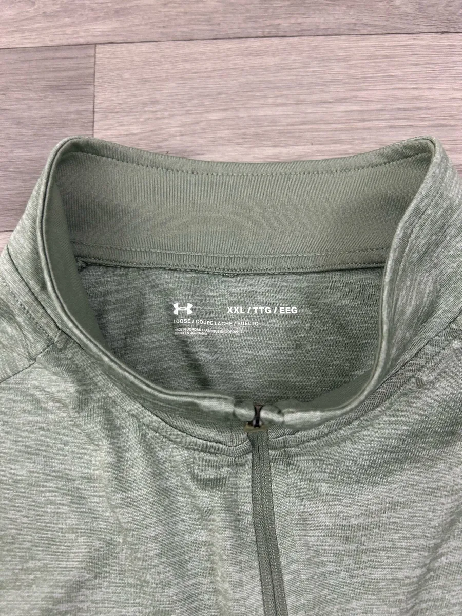 Under Armour Half Zip Golf Jumper Top Mens XXL - Image 4