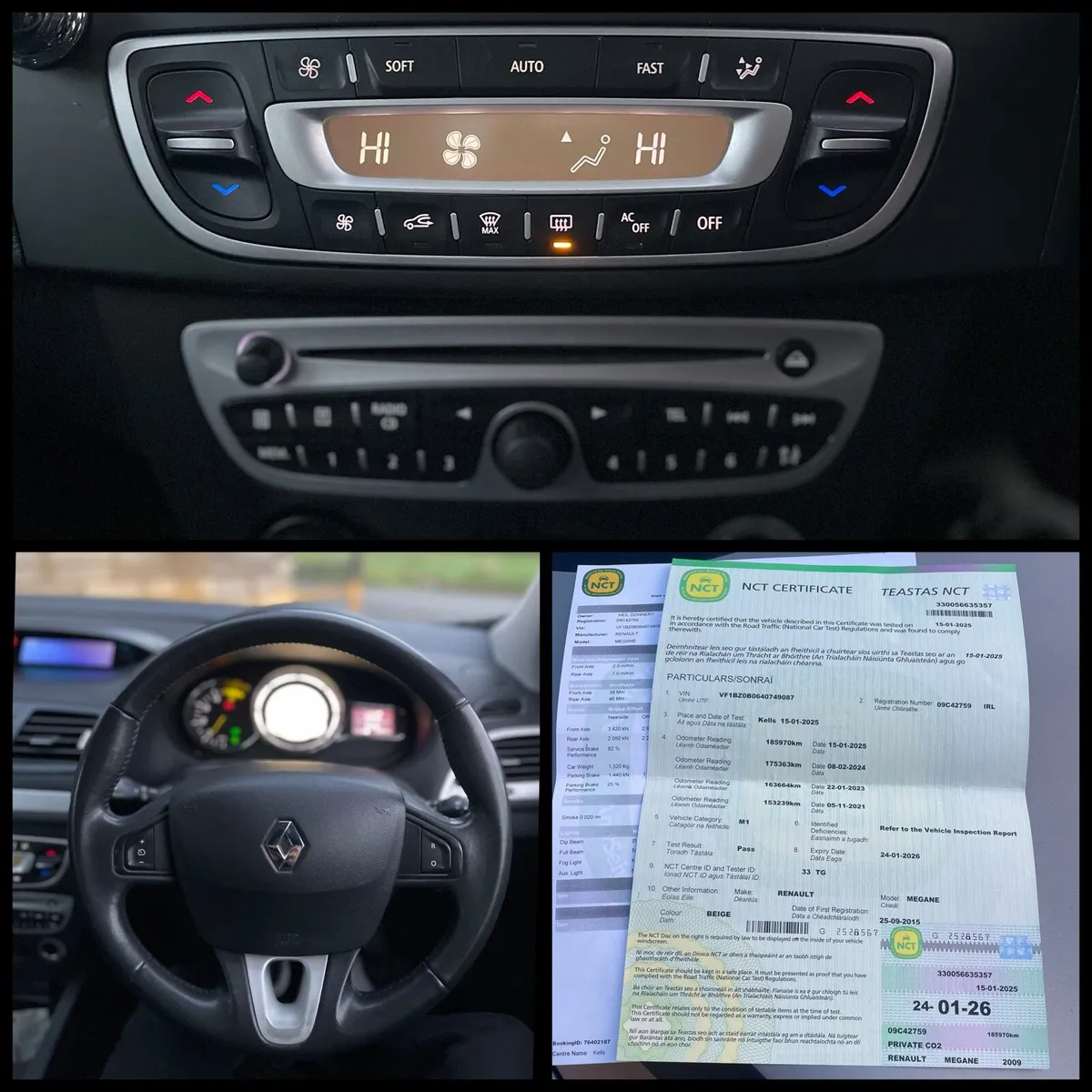 RENAULT MEGANE 1.5 DIESEL NCT 01/26 LOW KM - Image 4
