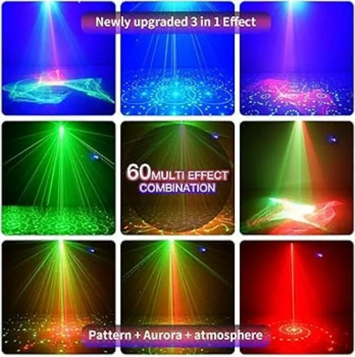 Dj Disco Party Light, Sound Activated Disco Strobe - Image 3