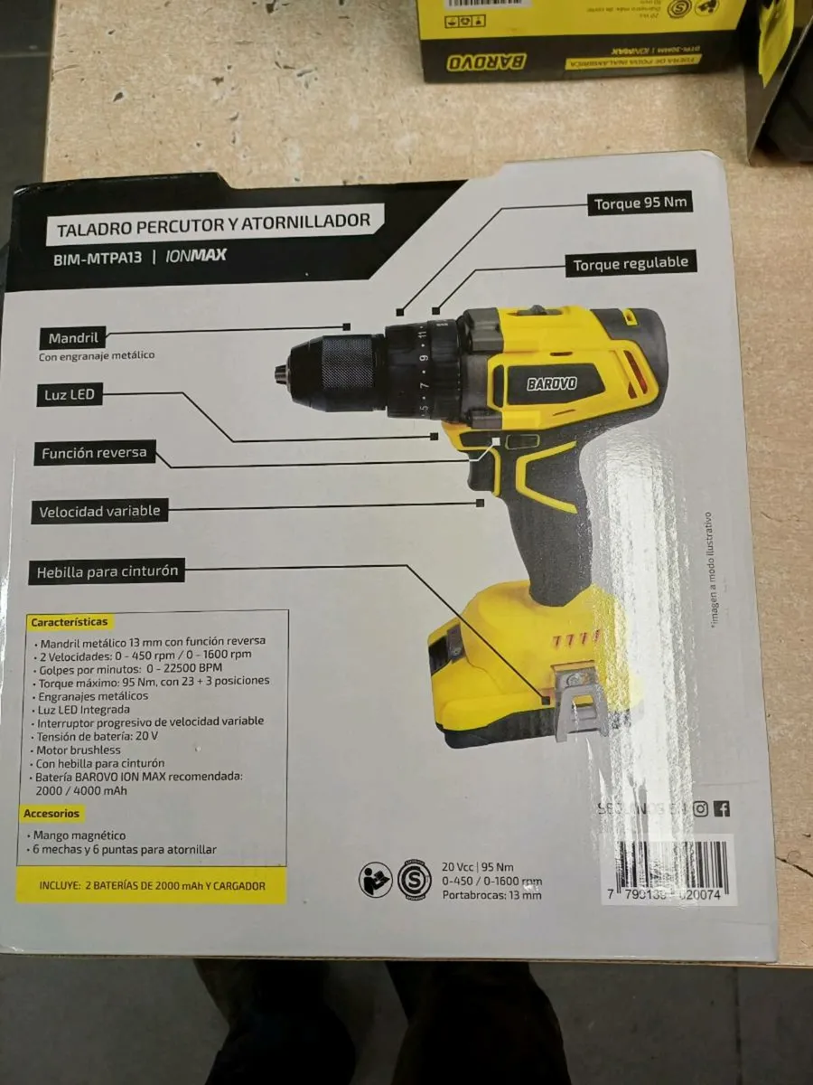 New Bravo 20V Cordless Hand Drill - Image 2