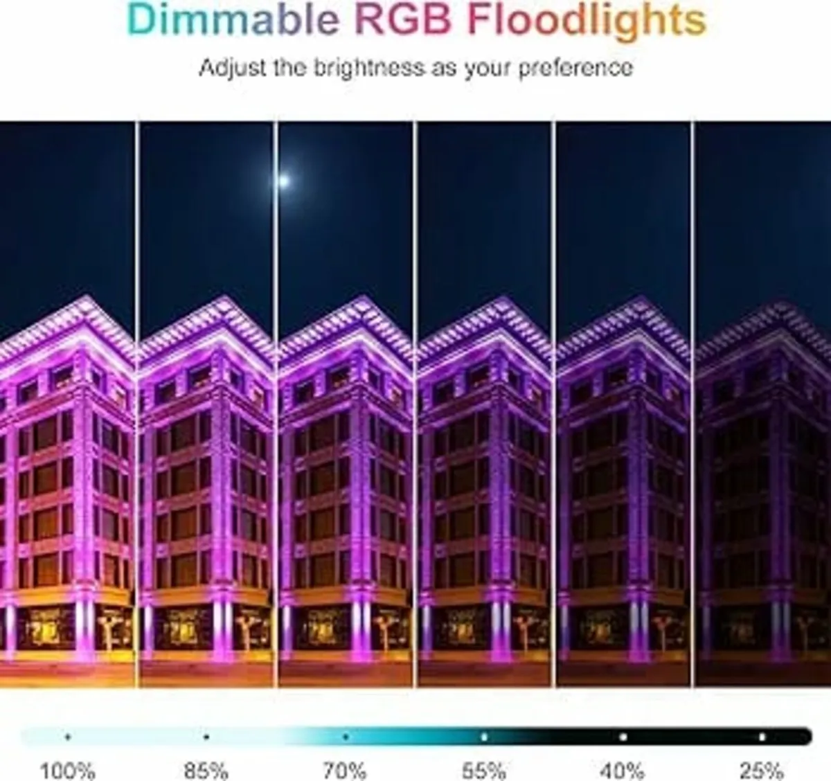 RGB Light Bar 42W Disco Lights Led Wall Washer Lig - Image 2