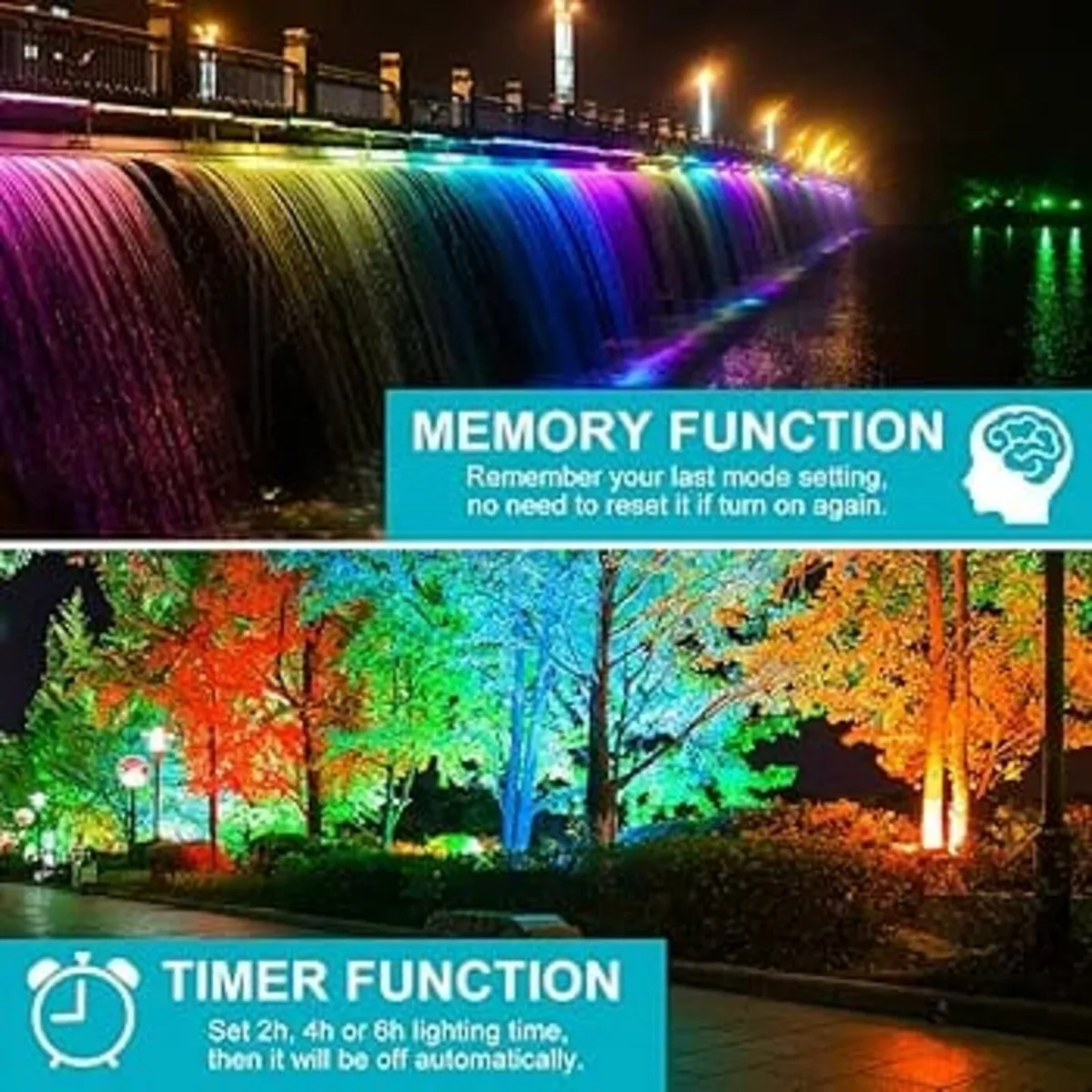 RGB Light Bar 42W Disco Lights Led Wall Washer Lig - Image 4