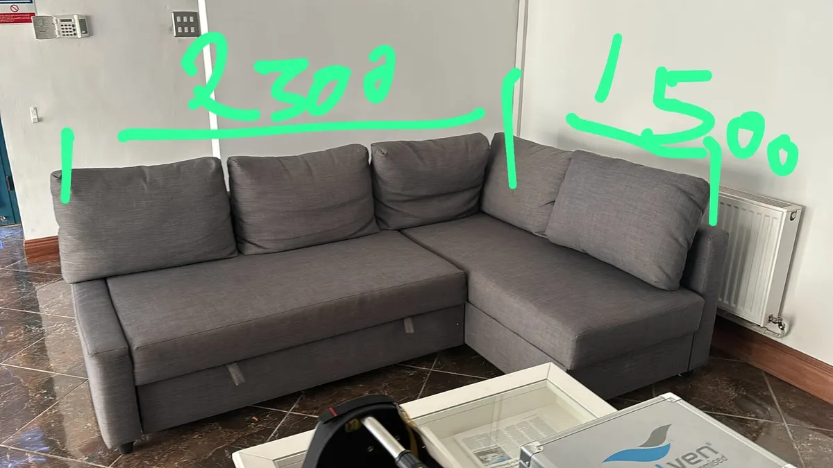 IKEA Friheten Corner Sofa Bed - Image 4