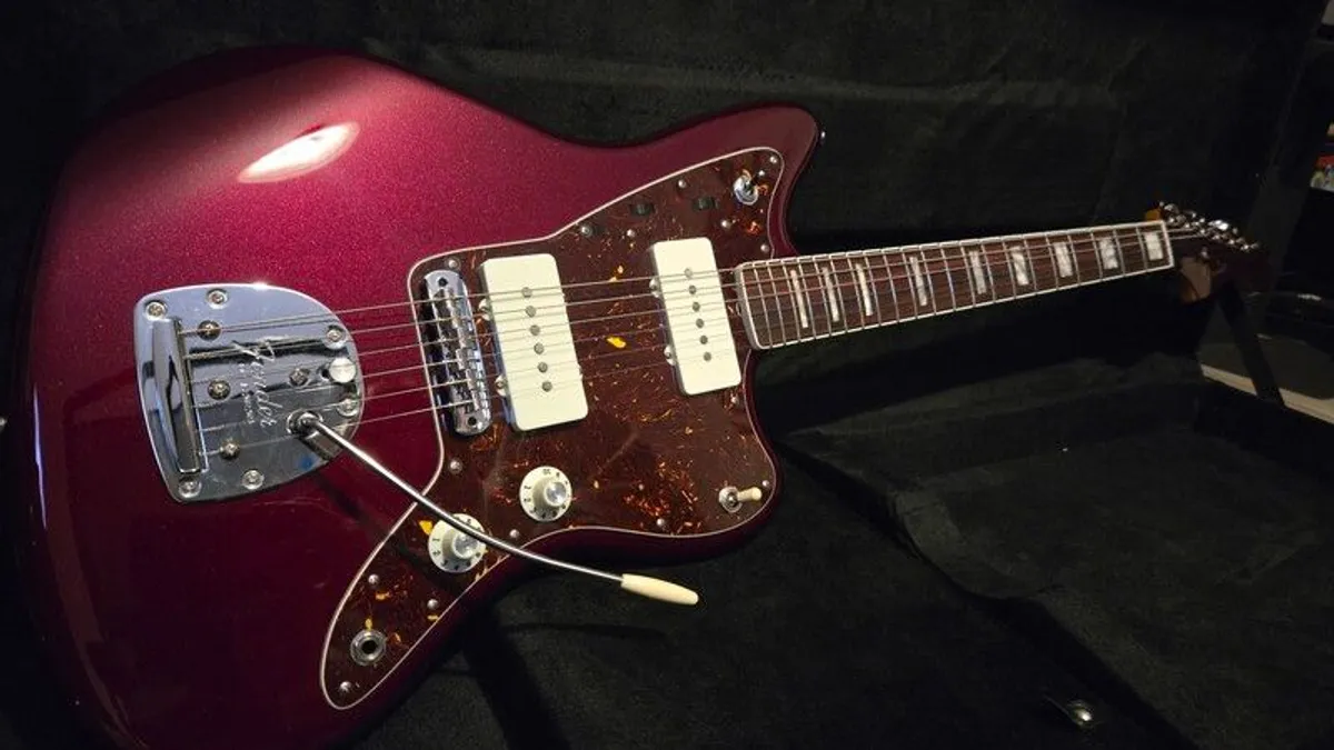 Fender TVL Jazzmaster Oxblood - Image 1
