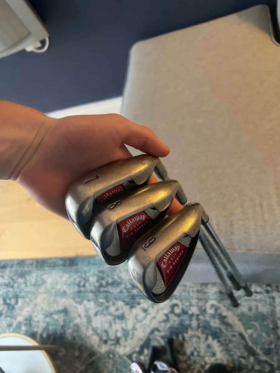 Callaway big Bertha irons 7-9 - Image 4
