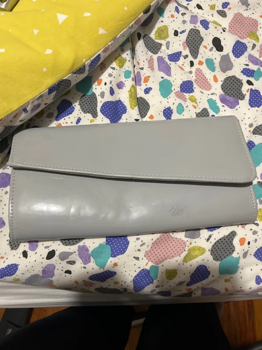 Grey/Silver Clutch - Image 1