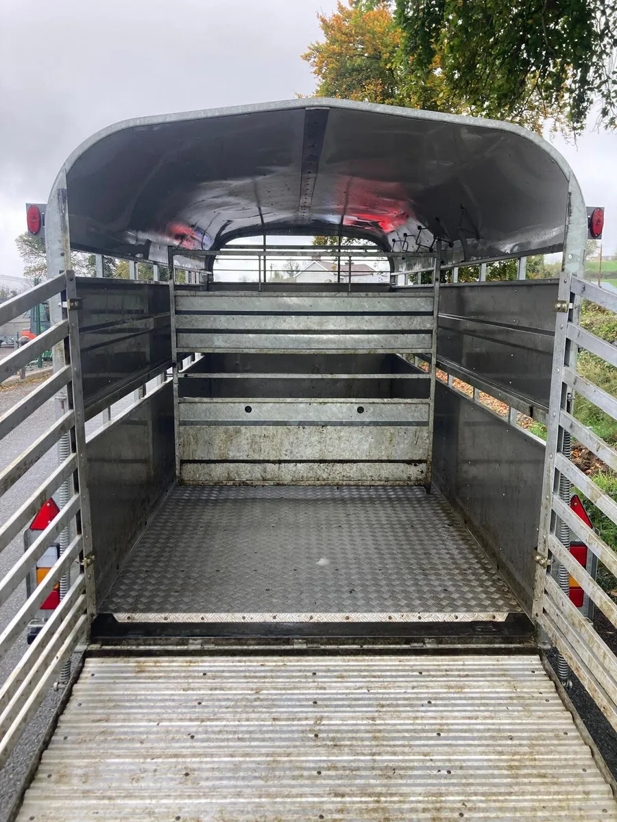 2022 Nugent 14x6 Tri Axle Cattle Trailer - Image 4