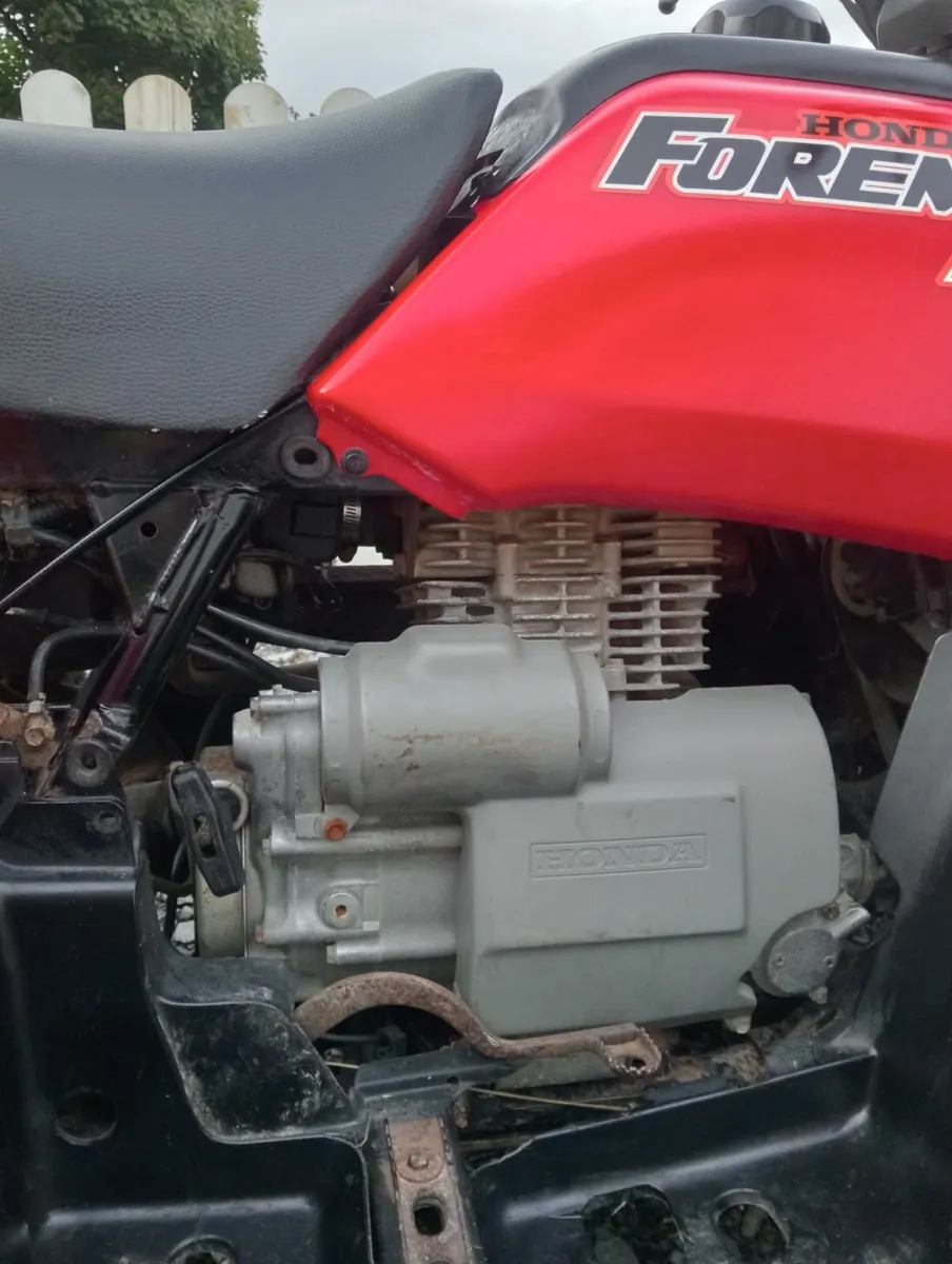Honda Foreman ES 450  very low hours - Image 2