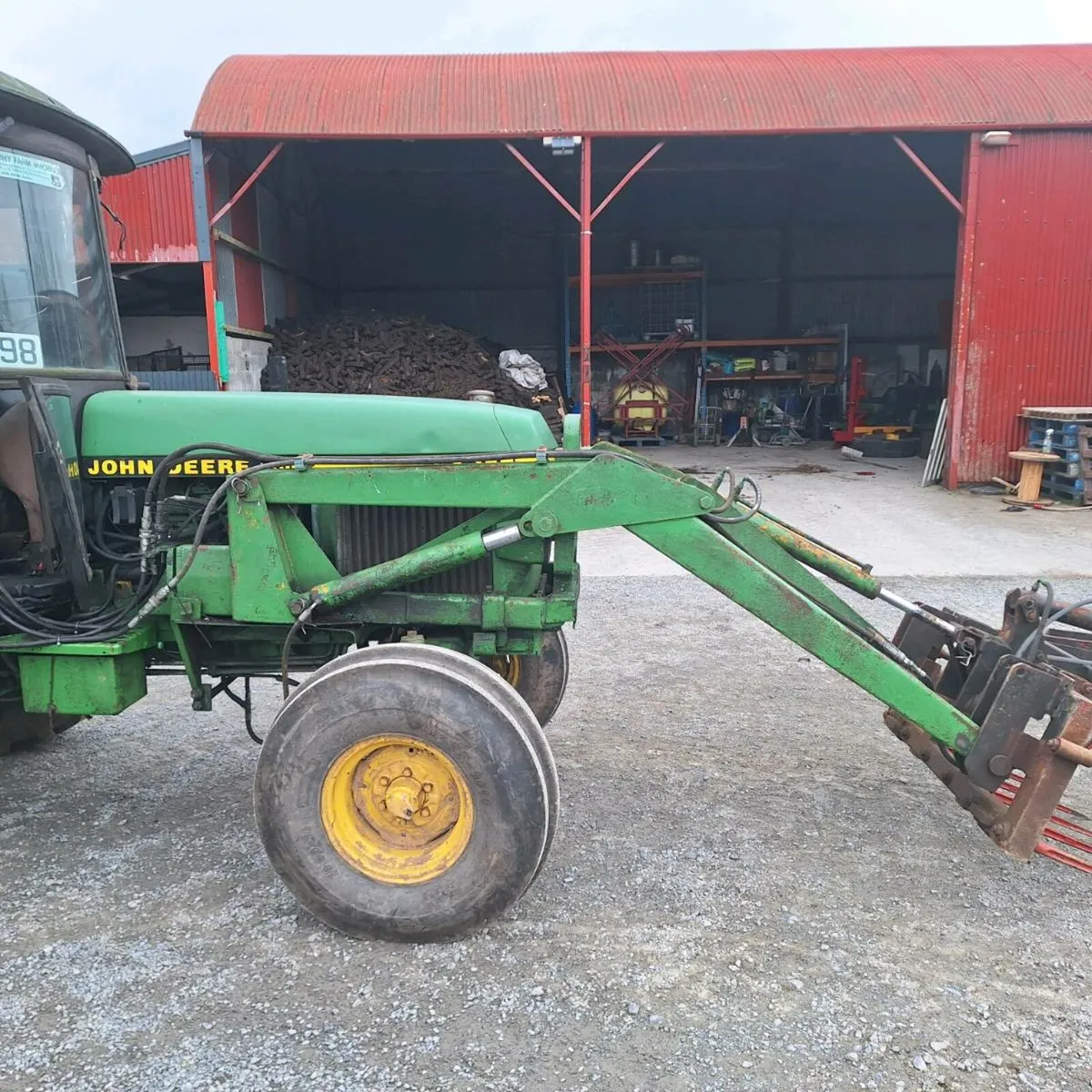 Tractor front loader with grab - Image 2
