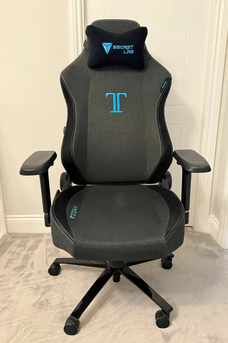 Secretlab TITAN 2020 SoftWeave™ - Charcoal Blue - Image 2