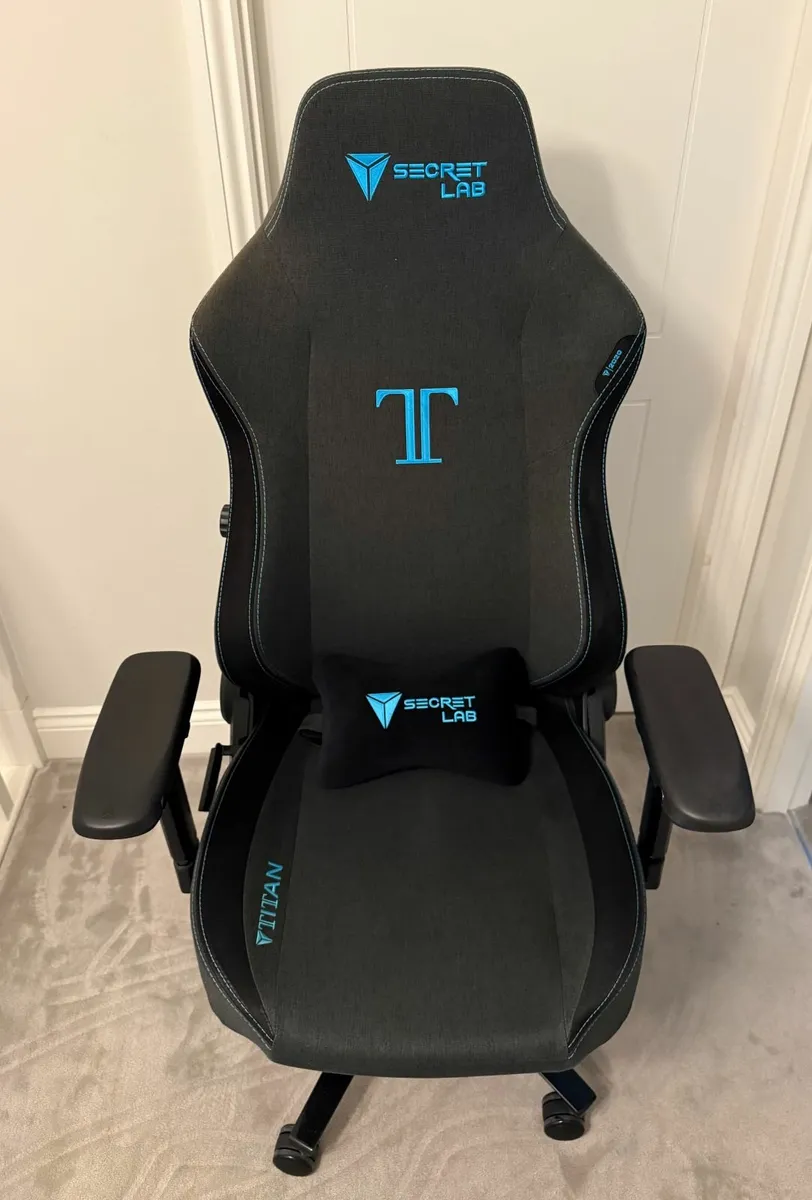 Secretlab TITAN 2020 SoftWeave™ - Charcoal Blue - Image 1