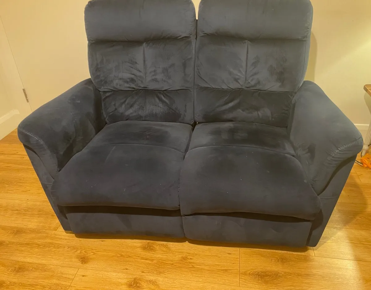 2 seater Recliner sofa - Image 1