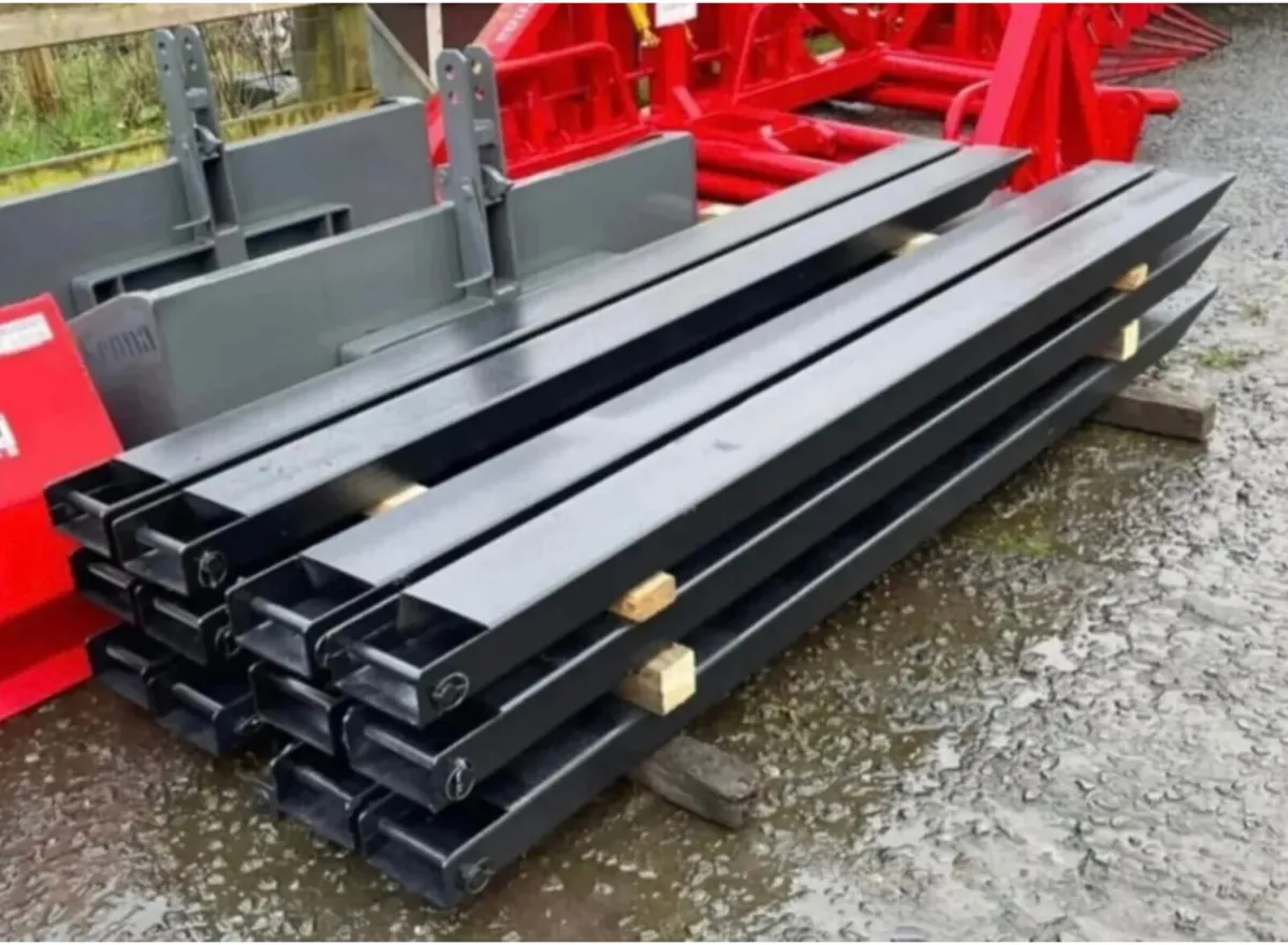 PALLET FORK EXTENSIONS 8FT NEW - Image 1