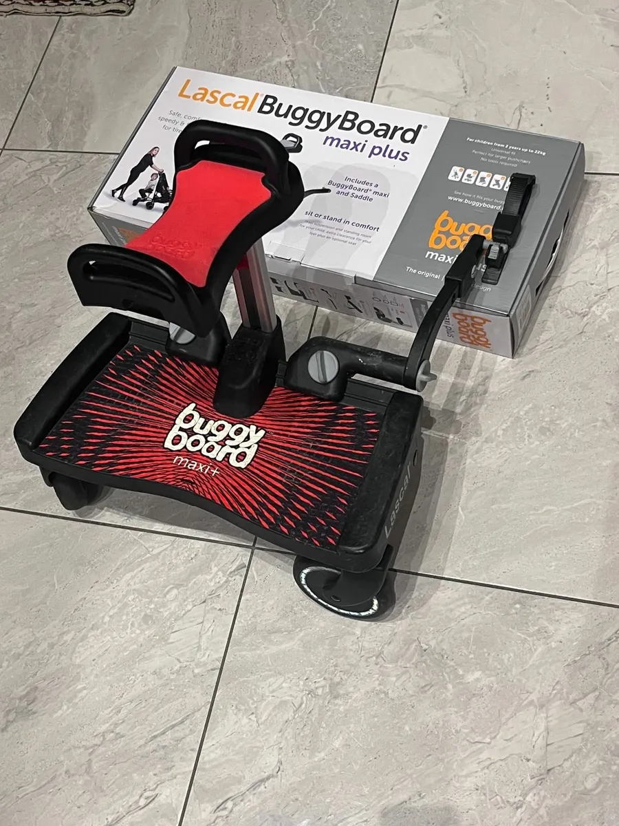 Lascal Maxi Plus Buggy Board (Inc Saddle) - Image 1