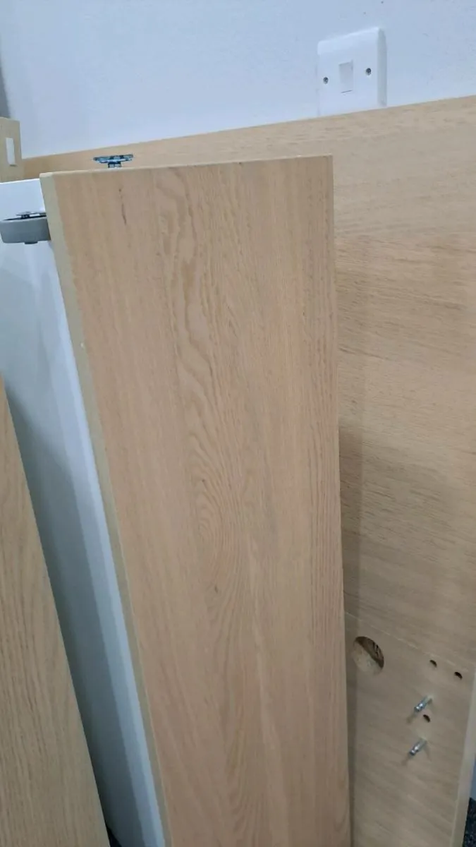 Ikea Malm Single Bed White Stained Oak plus 2 drws - Image 3