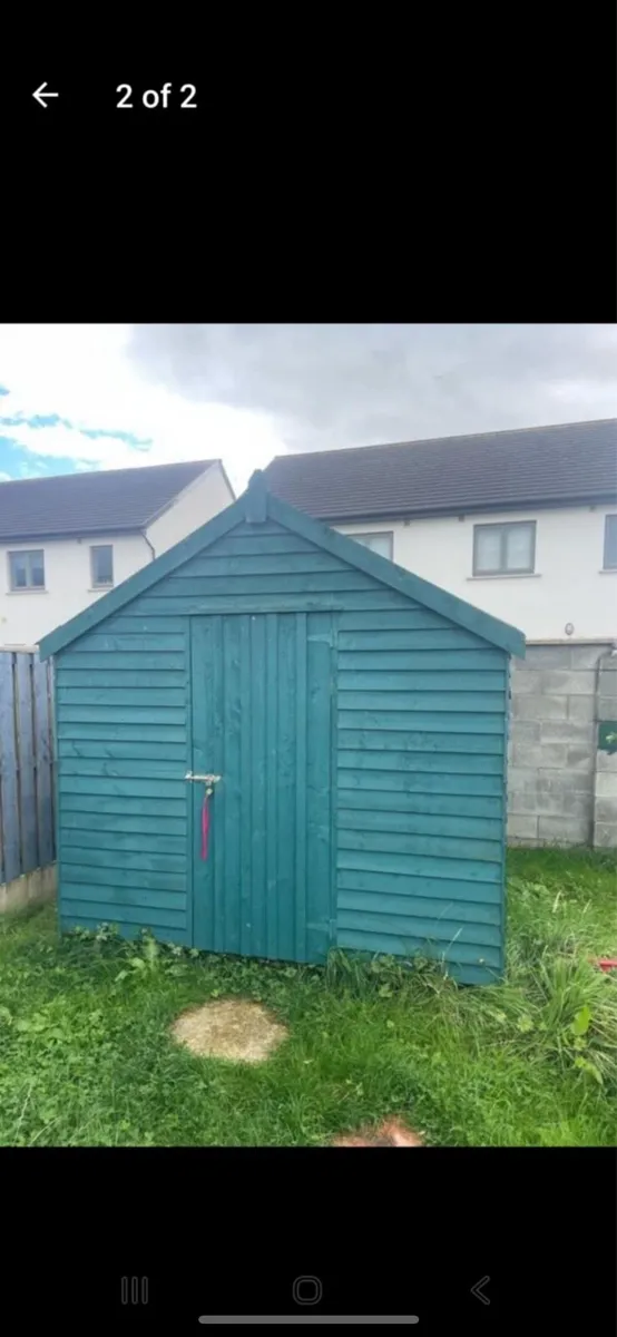 Nice wooden garden shed - Image 1