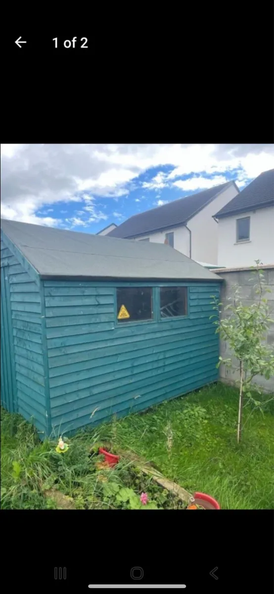Nice wooden garden shed - Image 2
