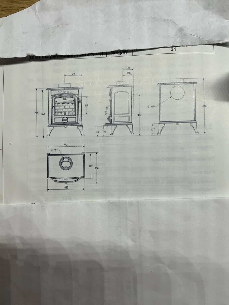 Wood burning stove - Image 4