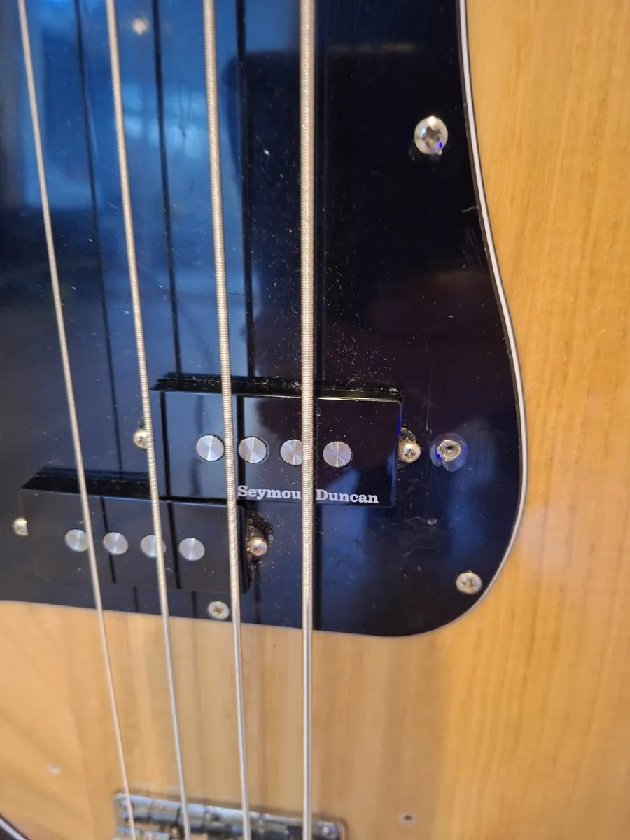 LEFT HANDED P BASS  (upgraded) - Image 1
