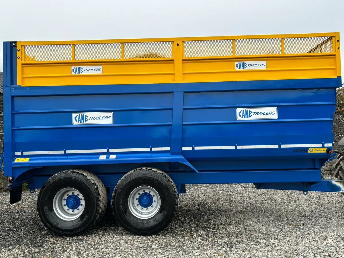 20ft Kane Halfpipe Silage Trailer - Image 1
