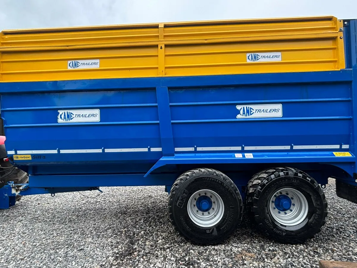 20ft Kane Halfpipe Silage Trailer - Image 2