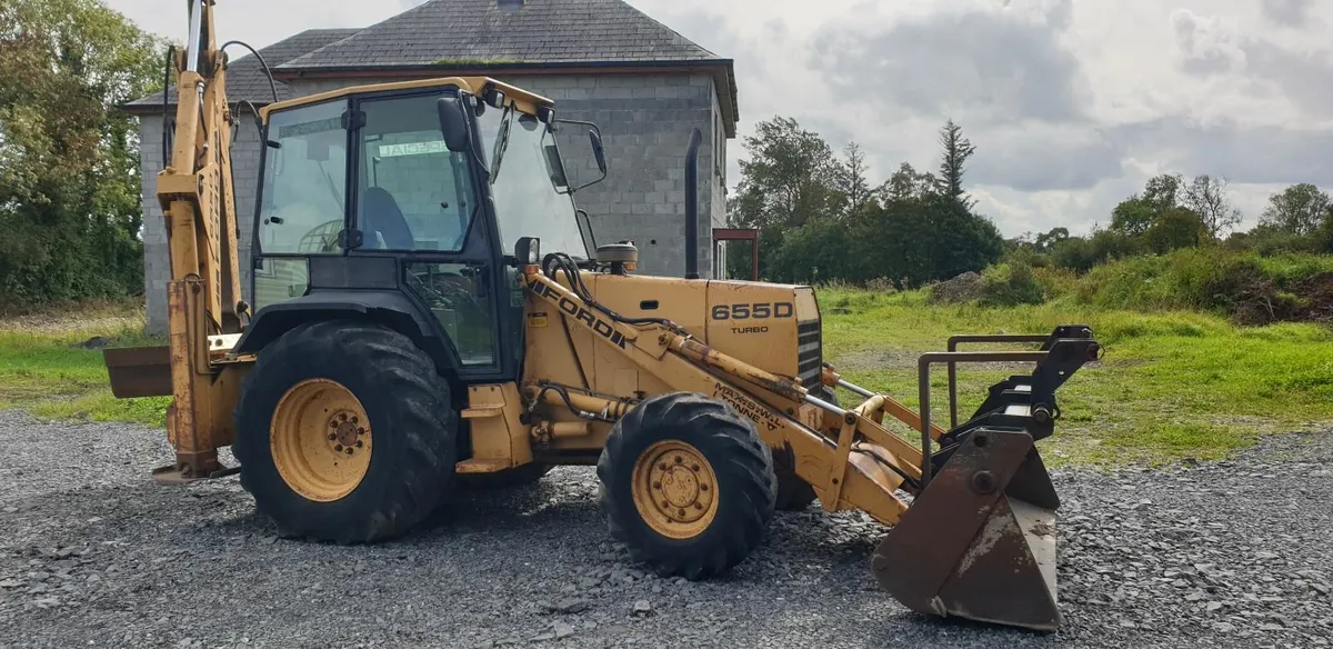 1994 Ford 655D Turbo Special backhoe Loader - Image 2
