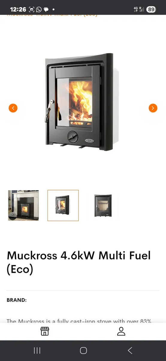 HENLEY MUCROSS INSERT STOVE - Image 2