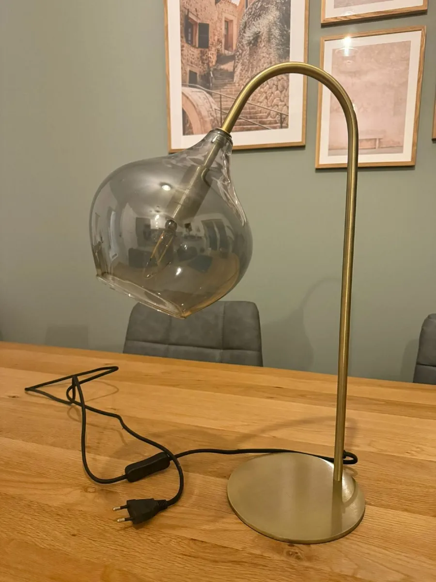 2 Antique Bronze Table Lamps Rakel - Image 1
