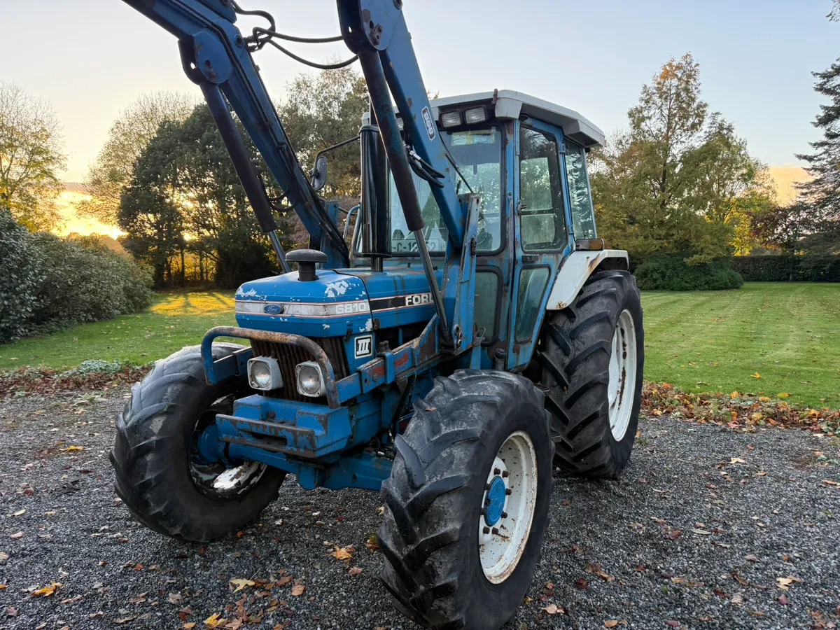 1991 Ford 6810 Sq 4wd c/w loader €12250 No Vat - Image 3
