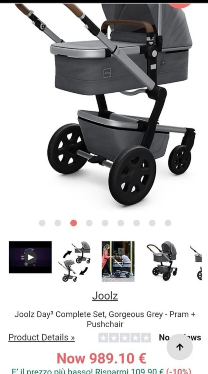 Joolz day 2 buggy travel system - Image 2