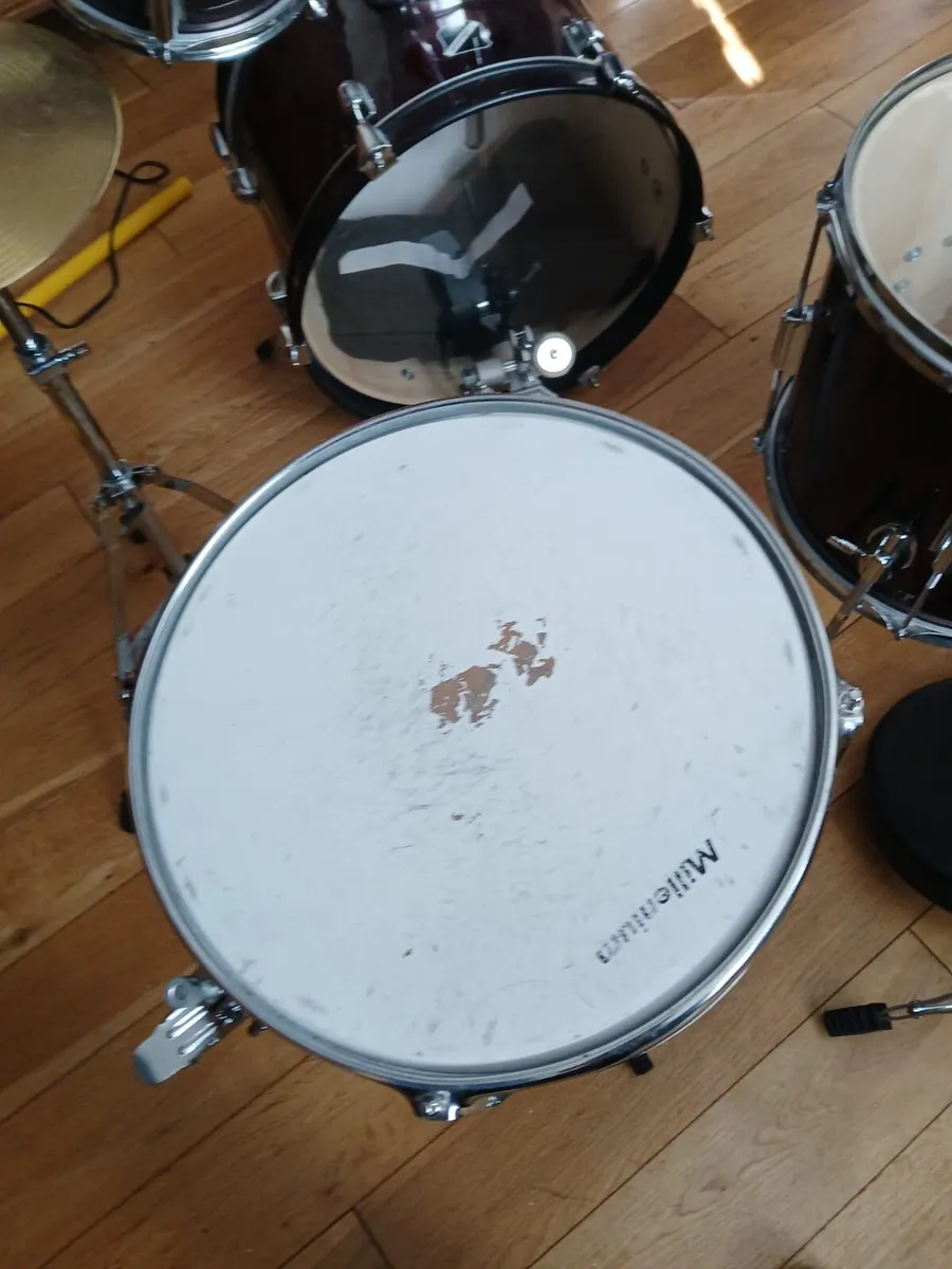 3 quarter size Real drum kit - Image 2