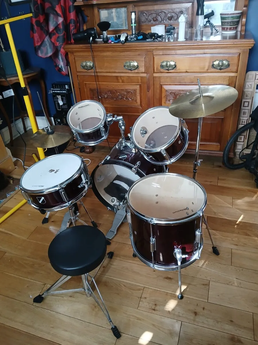 3 quarter size Real drum kit - Image 3