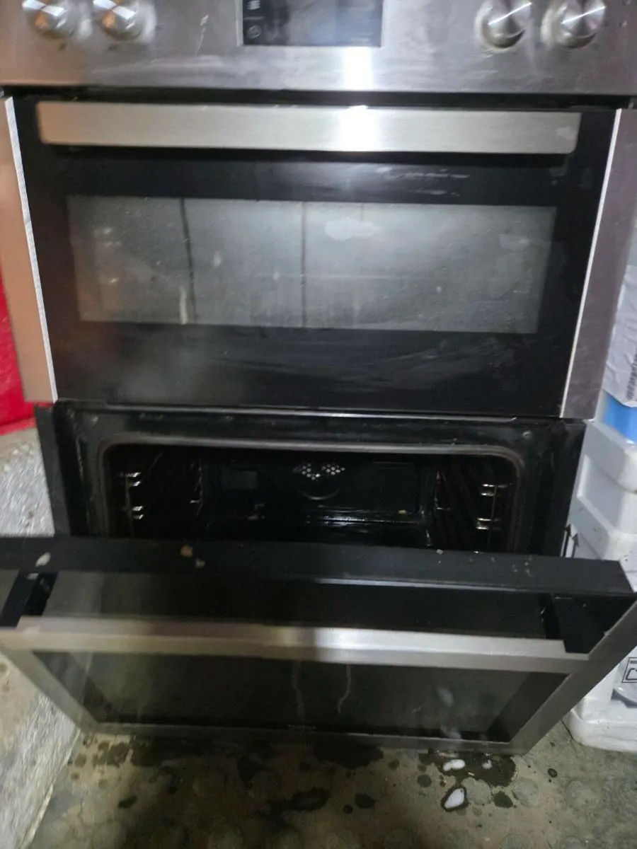Beko electric double oven and microwave - Image 1