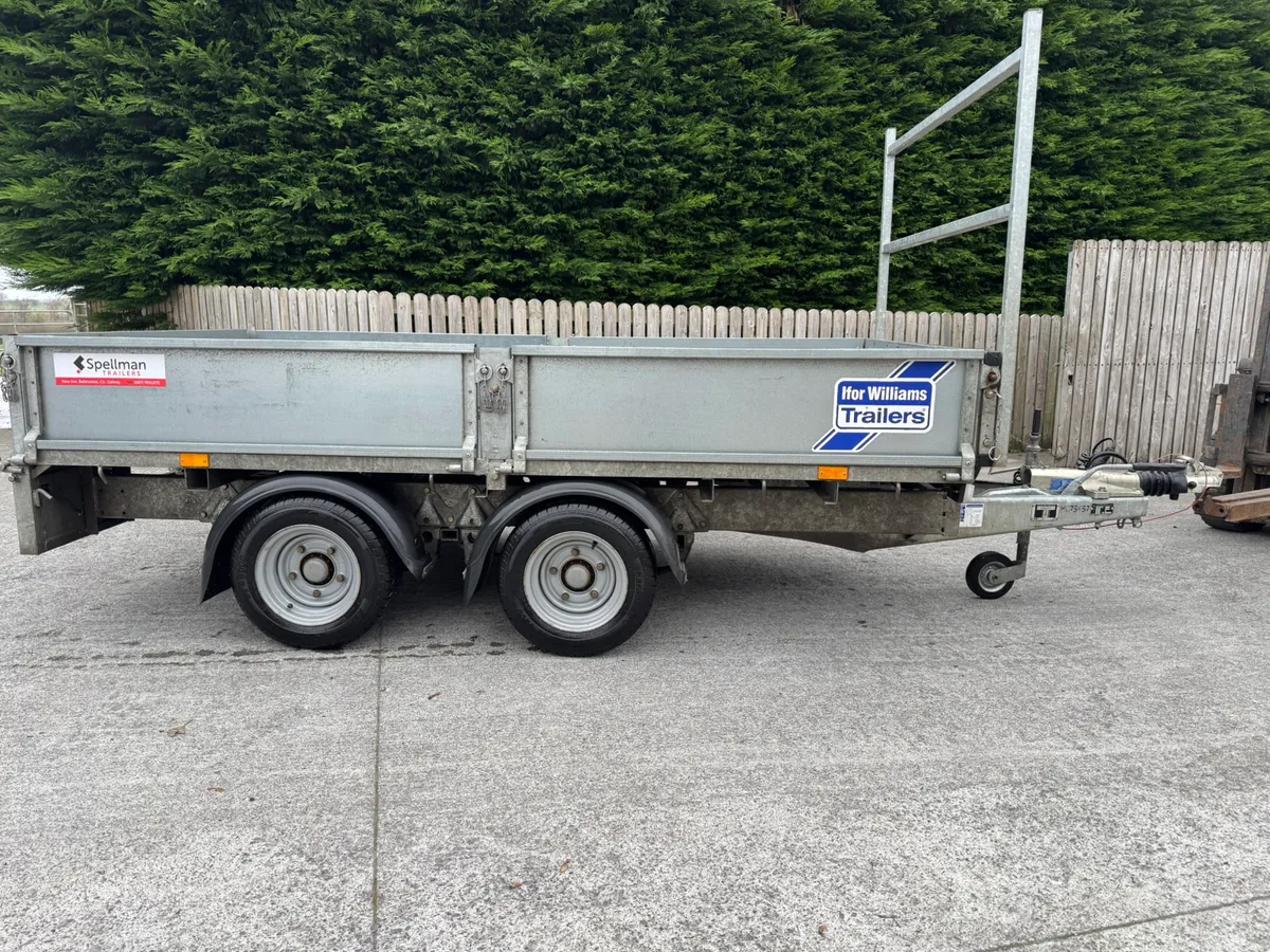 Ifor Williams dropside trailer - Image 1