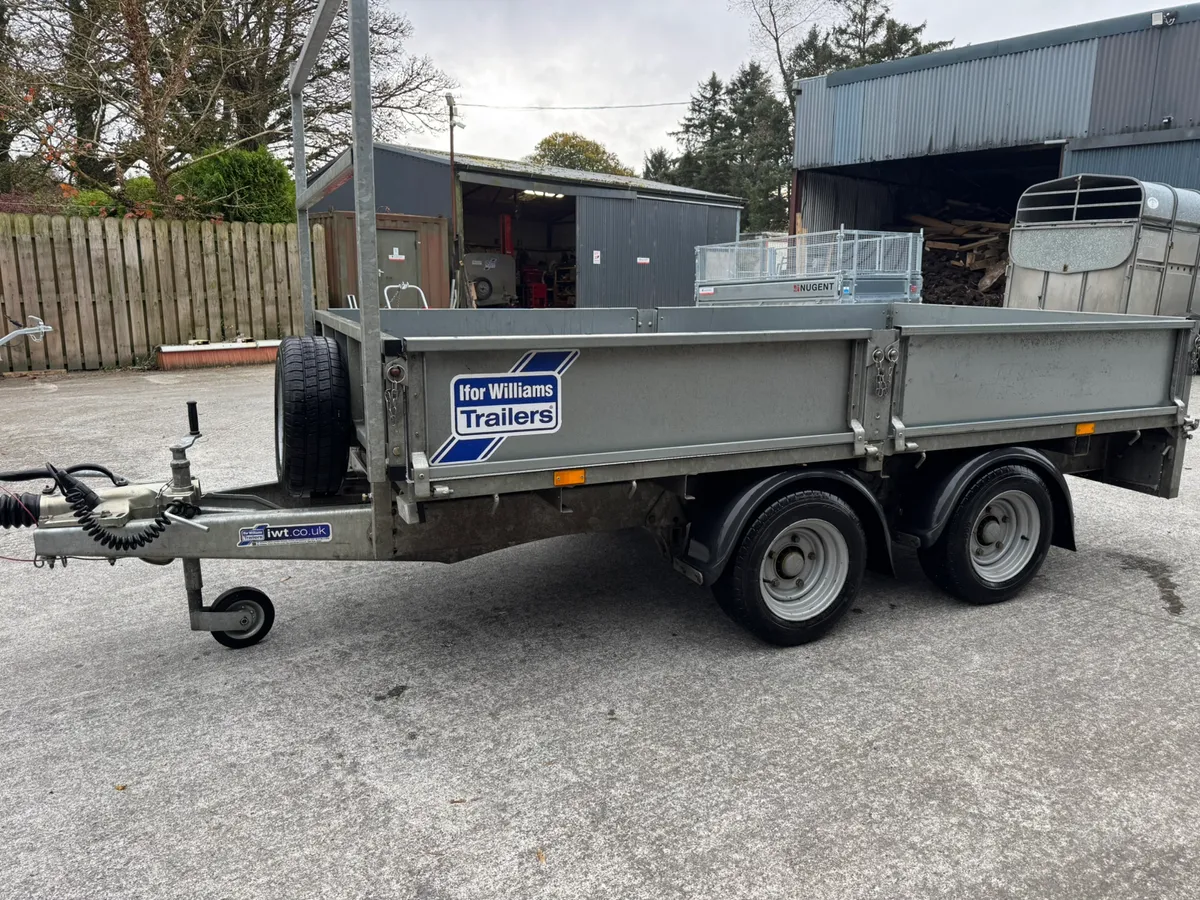 Ifor Williams dropside trailer - Image 4